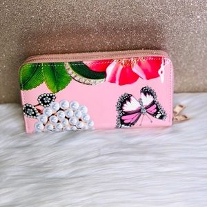 Pearl Butterfly Wallet